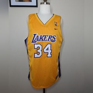 Nike NBA Los Angeles Lakers 2001 Swingman Jersey #34 O’Neal